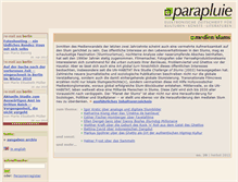 Tablet Screenshot of parapluie.de